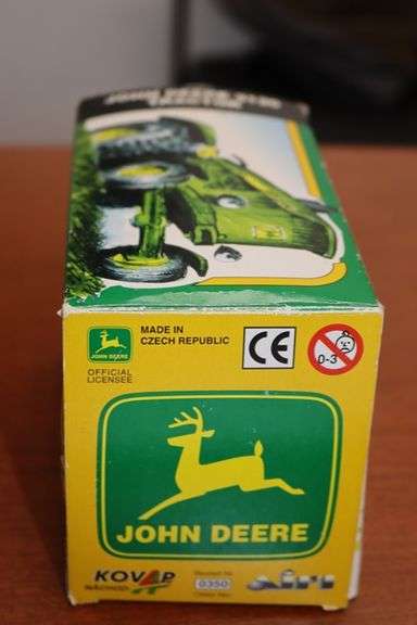 John Deere 3120 Kovap Tin Wind Up Tractor from Czech