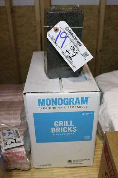 Case of Grill bricks