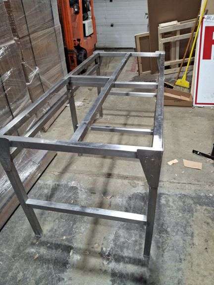 30” x 72” stainless boning table - no poly top - Backes Commercial ...