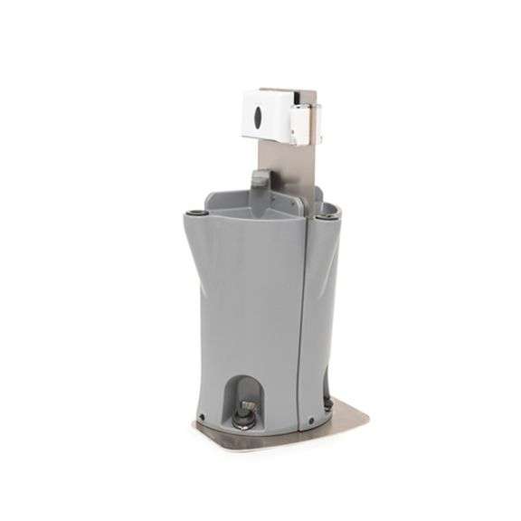 NEW Nemco 12 Gallon Double Sided High Density Polyethylene Portable Handwashing / Sanitizing Sink Station, Model 69960, Perfect for Outdoor Events-Concerts, Weddings, Festivals, Fairs, BBQ, etc., includes faucet & drain, paper towel dispenser & soap/sanitizer dispenser, foot pedal water flow activation drains into a grey built-in water tank, UV-proof body with stainless steel base Sells for $799 plus shipping!