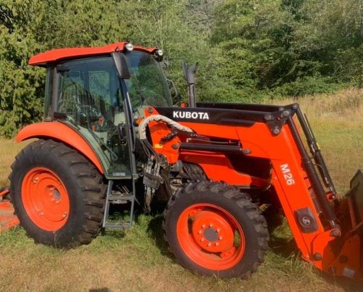 Kubota M7060D Loader Tractor Beekman Auctions