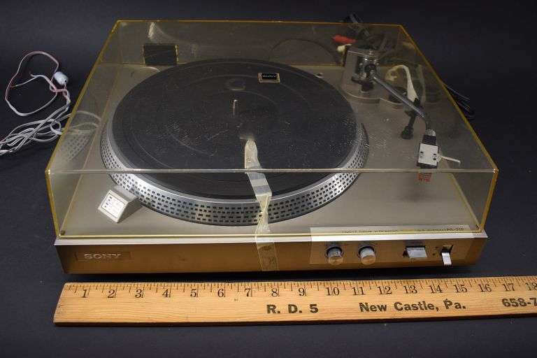 Sony Direct Drive Turntable PS212 BHD Auctions