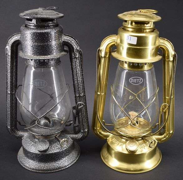 Pair Dietz Oil Lanterns BHD Auctions