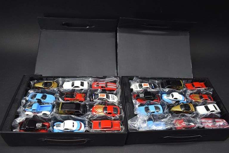 2 Car Cases w/ Cars BHD Auctions