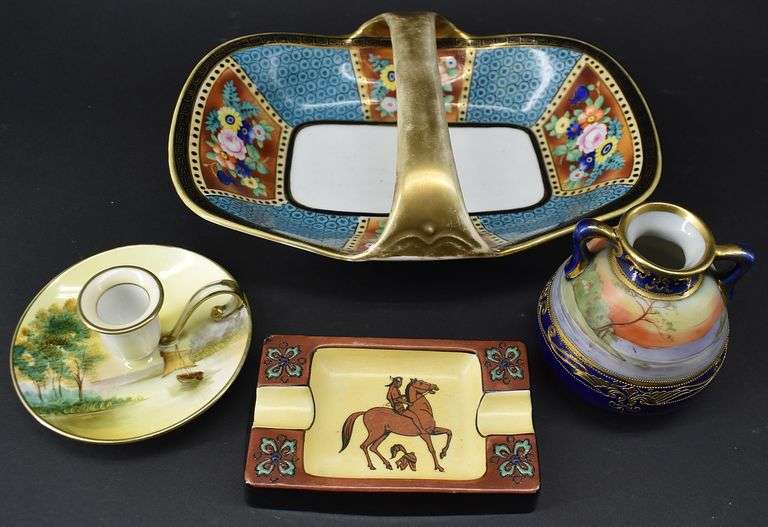 Hand Painted Nippon Pieces BHD Auctions