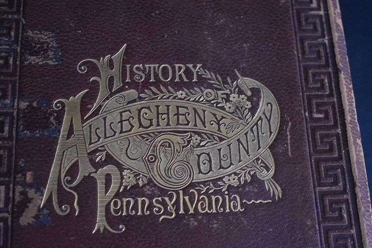 2 History Allegheny County Pennsylvania Books 1889 BHD Auctions