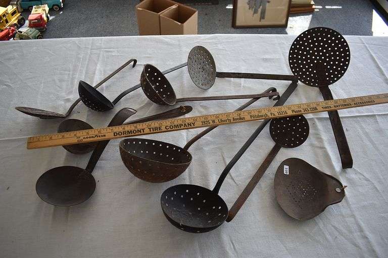 Assorted Metal Ladles and Strainers BHD Auctions