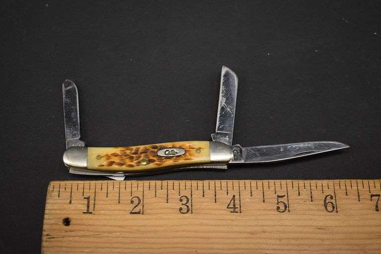 Case Triple Blade Knife 6318 BHD Auctions