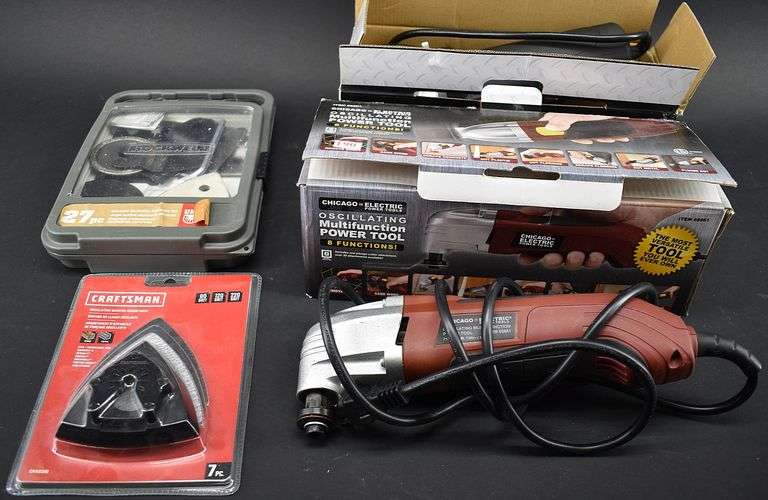 Chicago Electric Oscillating Multifunction Power Tool, Drill Master