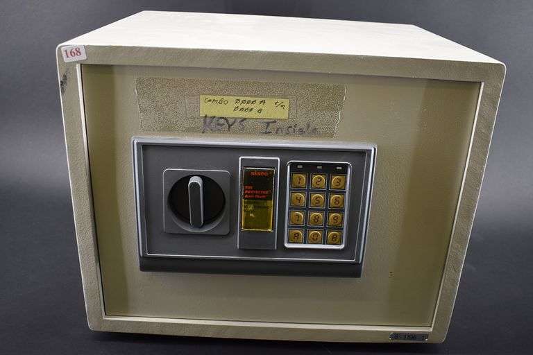 Sisco Digital Electronic Safe Model 1D72A Has Combo and Keys BHD