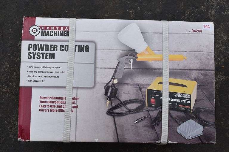 Central Machinery Powder Coating System New In Box BHD Auctions