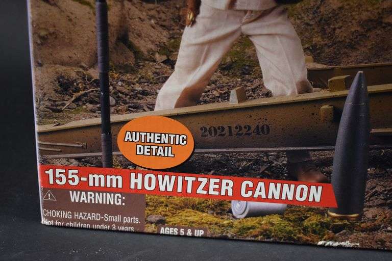 GI Joe 155mm Howitzer Cannon In Box BHD Auctions