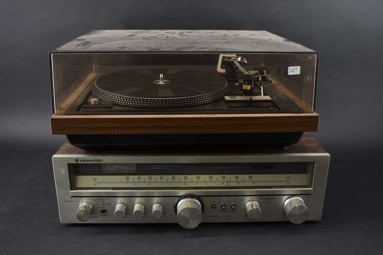 Kenwood Model KR3010 Stereo Receiver and Dual 1237 Automatic Belt