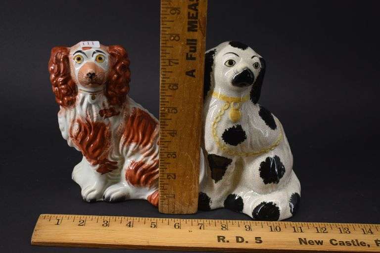 Staffordshire Dog Figurines BHD Auctions