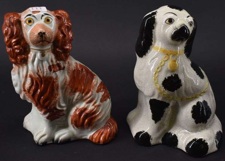 Staffordshire Dog Figurines BHD Auctions