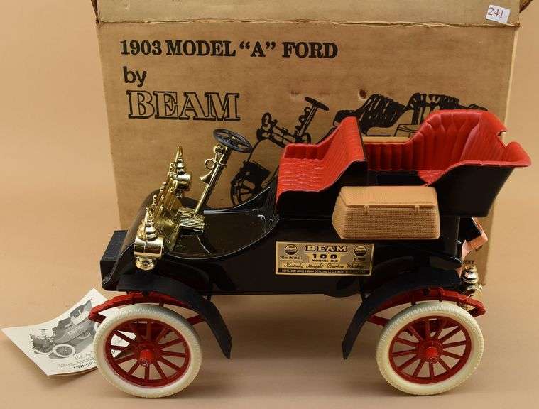 Jim Beam 1903 Model A Ford Decanter w/ Box BHD Auctions