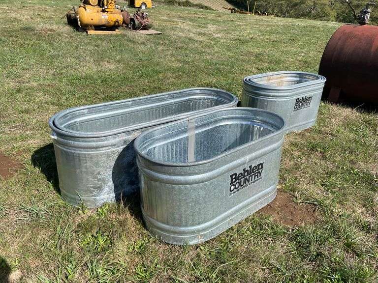 Behlen Galvanized Livestock Tanks Booker Auction Company