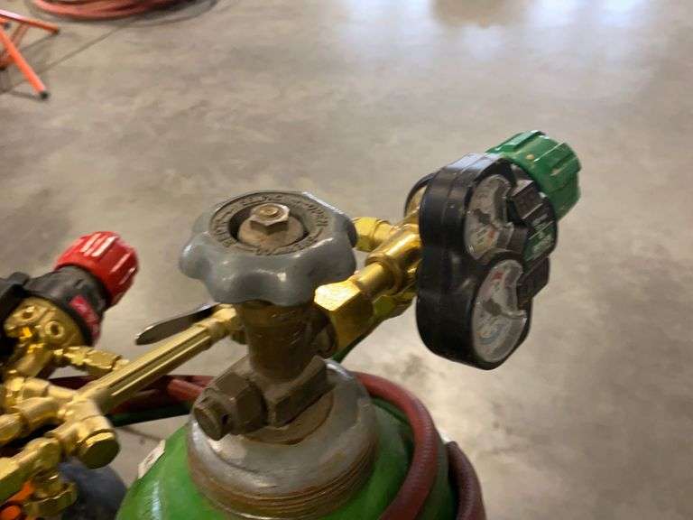 Oxy Acetylene Torch Set Booker Auction Company