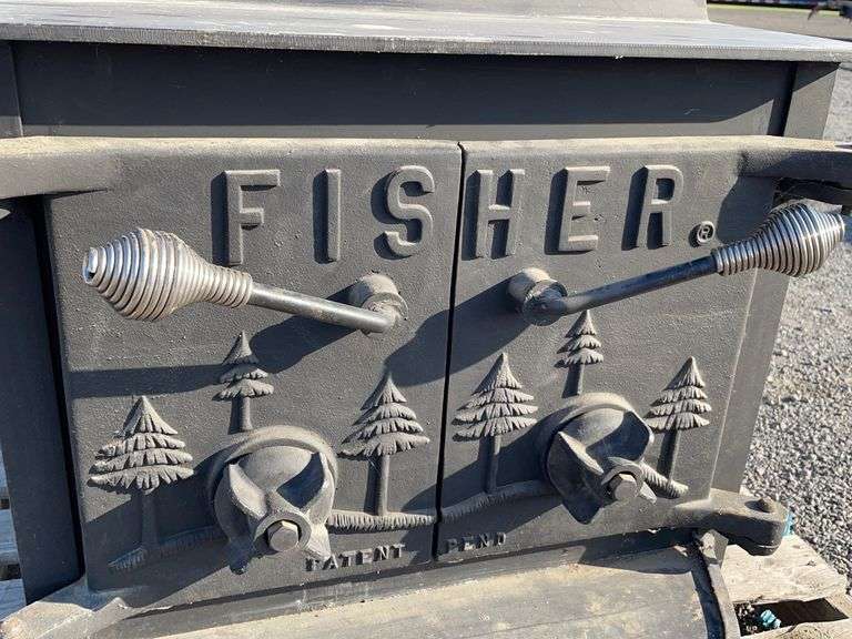 Fisher Wood Stove Booker Auction Company