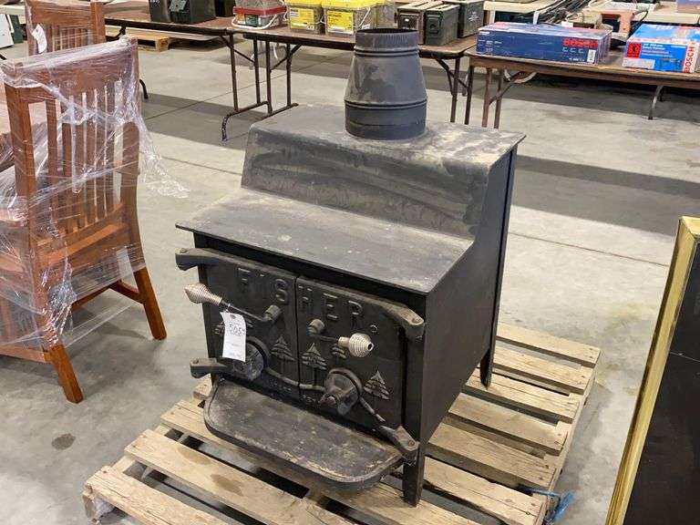 Fisher Wood Stove Booker Auction Company