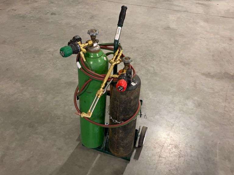 Oxy Acetylene Torch Set Booker Auction Company