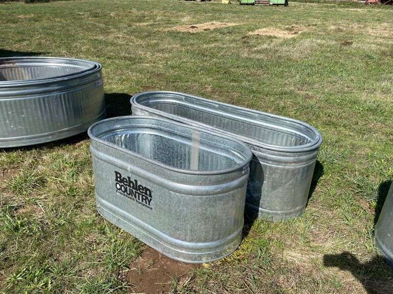 Behlen Galvanized Livestock Tanks Booker Auction Company