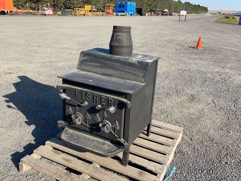 Fisher Wood Stove Booker Auction Company