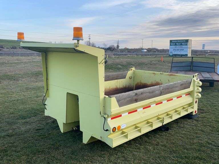 Dump Truck Bed Booker Auction Company