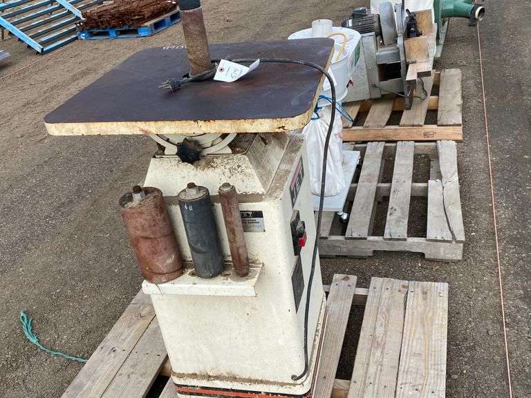 Jet JOVS10 Oscillating Spindle Sander Booker Auction Company