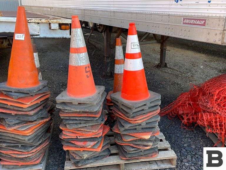 Traffic Cones Booker Auction Company