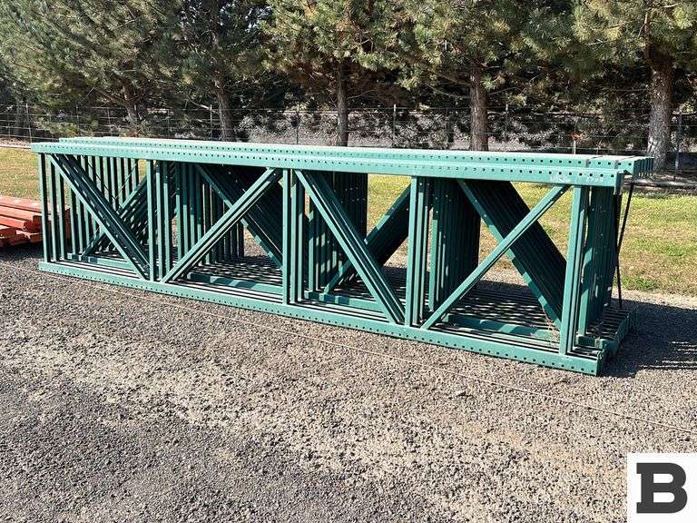 15’x42” Pallet Racking Legs Booker Auction Company