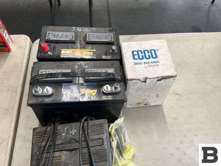 Dayton Battery Charger, Batteries - Booker Auction Company