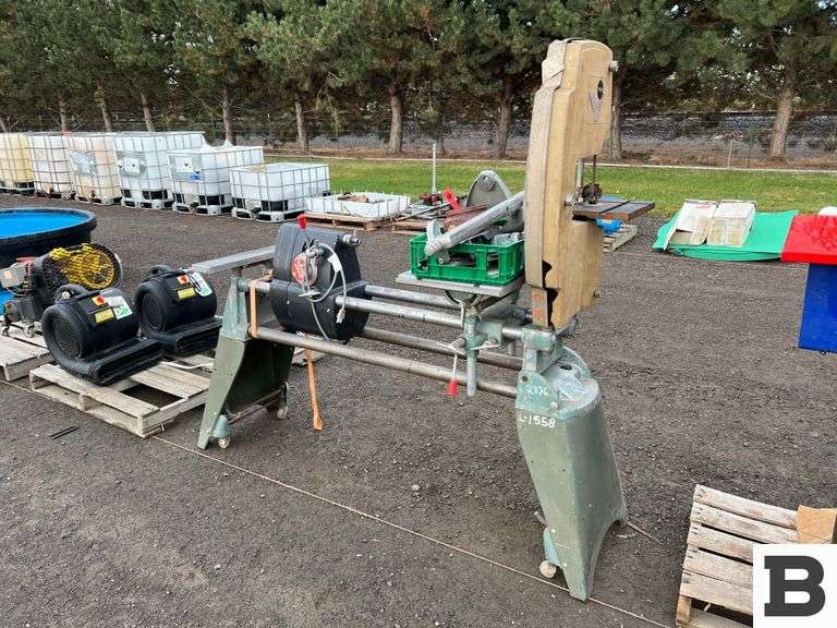 Shopsmith Metal Lathe, Bandsaw Booker Auction Company