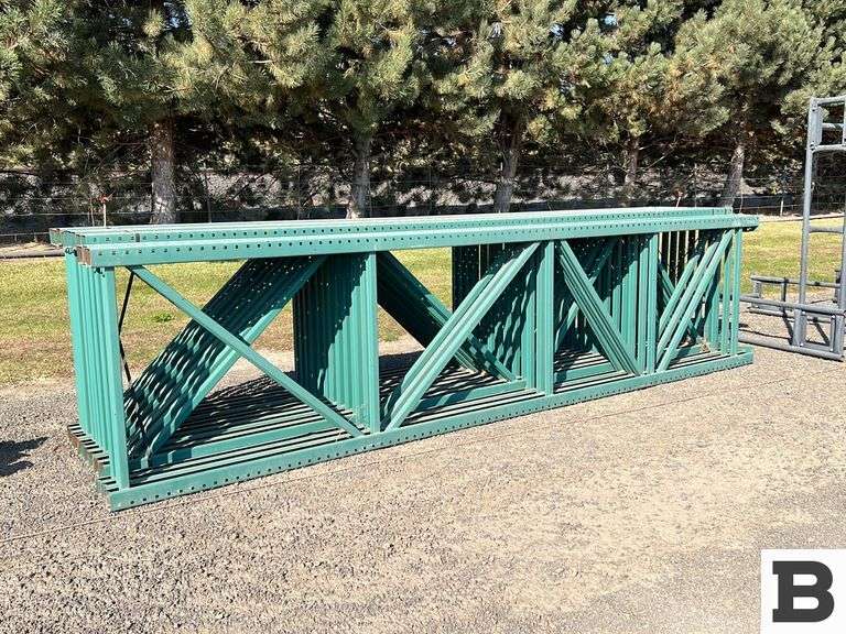 15’x42” Pallet Racking Legs Booker Auction Company