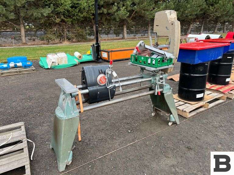 Shopsmith Metal Lathe, Bandsaw Booker Auction Company