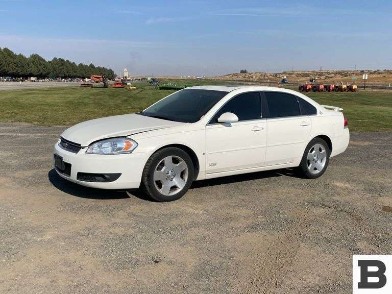 2008 Chevrolet Impala Sedan Booker Auction Company