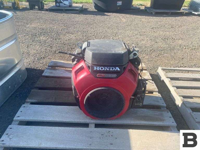 Honda GX630 Motor Booker Auction Company