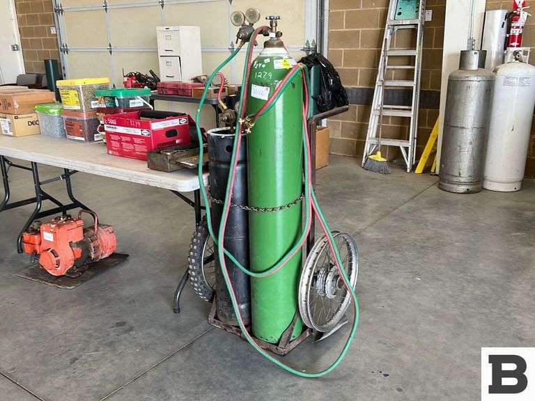 Oxy Acetylene Torch Kit Booker Auction Company