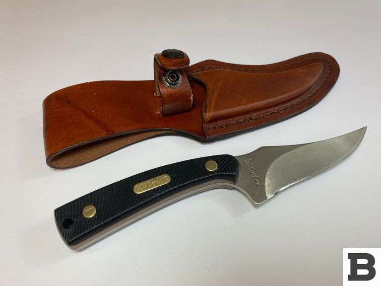Schrade old timer 152 sharp finger knife booker auction company