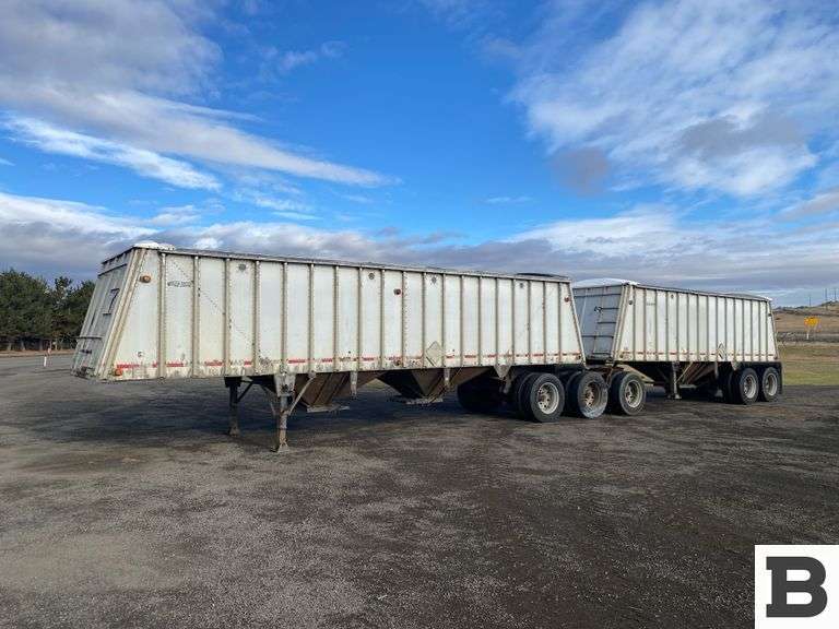  1991 Western B Train Lead Trailer - Booker Auction Company 