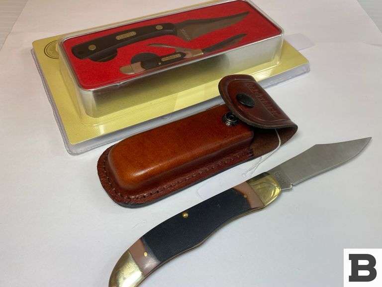 Schrade Old Timer Knives Booker Auction Company Schrade old timer knives booker auction company