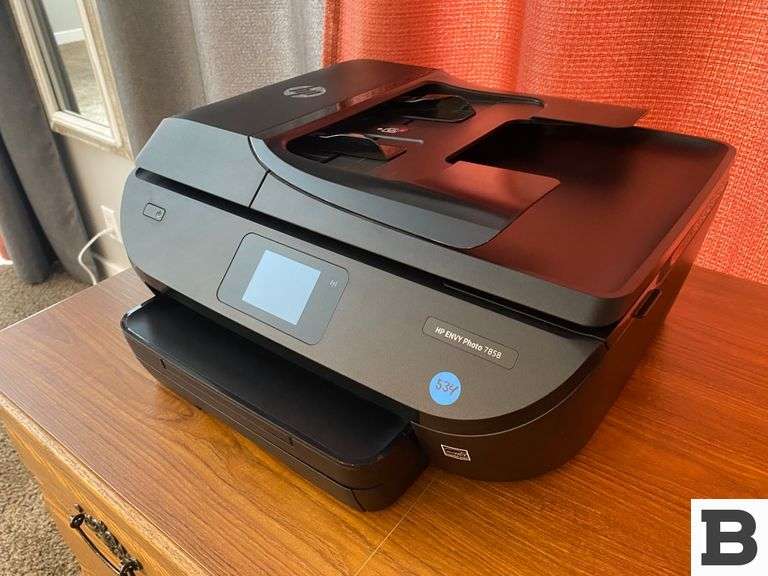 HP Envy Photo 7858 Printer Booker Auction Company