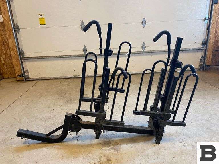 Receiver Hitch Bike Rack Booker Auction Company