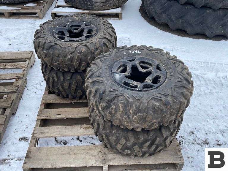 AT26X9R12 ATV Tires Booker Auction Company