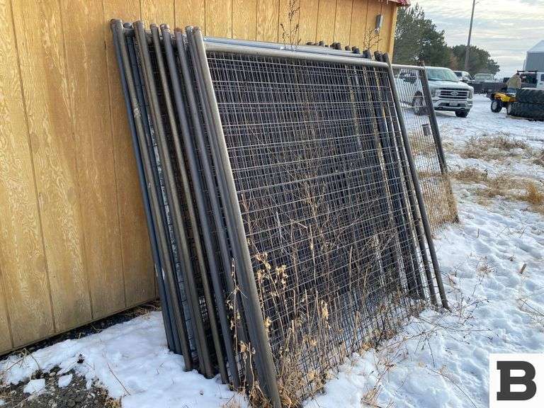 Advantek Dog Kennel Fence Sections Booker Auction Company
