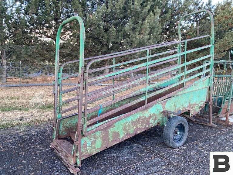 Powder River Portable Loading Chute Booker Auction Company