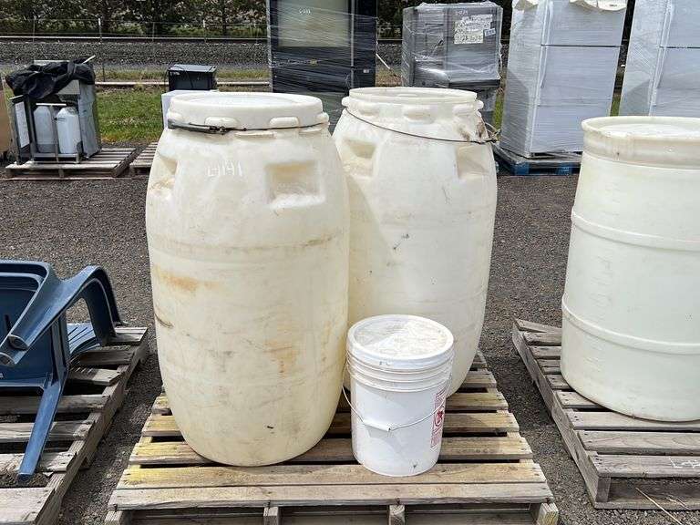 Water Storage Barrels Booker Auction Company