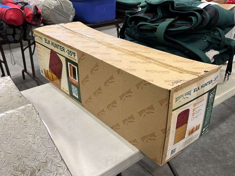 Rustic Ridge Elk Hunter Sleeping Bag Booker Auction Company