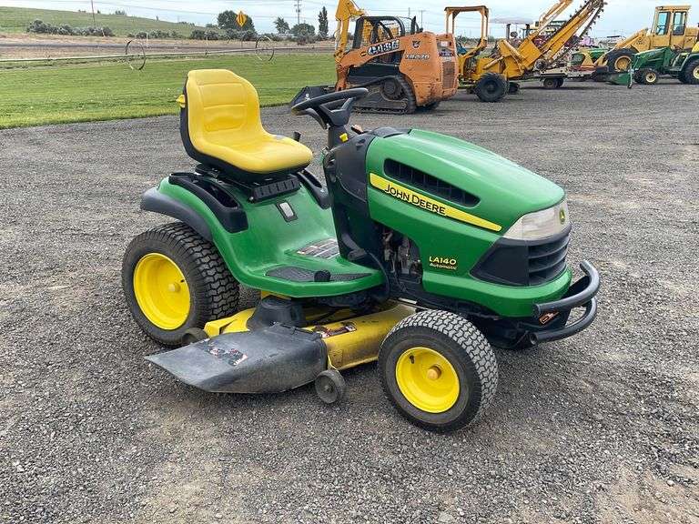 John Deere LA140 Lawn Mower Booker Auction Company