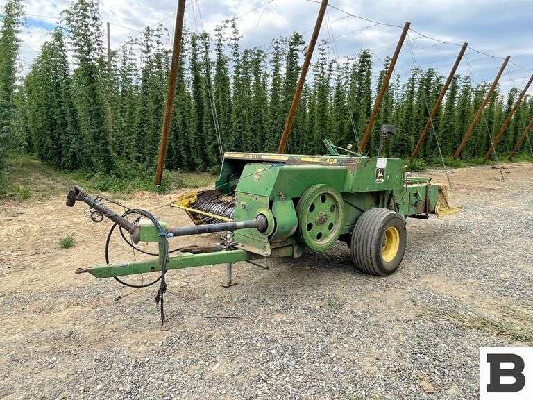 John Deere 468 Square Baler Booker Auction Company